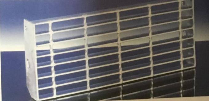 grille en acier galvanisée plongée chaude utilisée pour la bande de roulement d'escalier