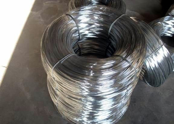 Chine Le fil d'acier galvanisé par professionnel, Znic a enduit le fil extérieur d'acier inoxydable fournisseur