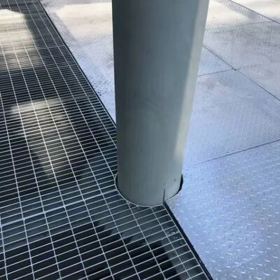 25x5 Couvercle de drain de tranchée en acier galvanisé à chaud avec certificat ISO SGS