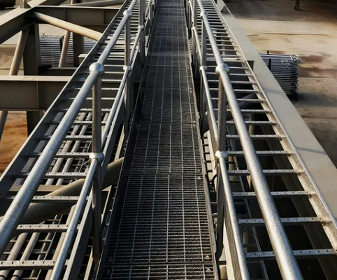 Grille en acier galvanisé de haute sécurité pour les systèmes de drainage de plancher aux tailles personnalisables