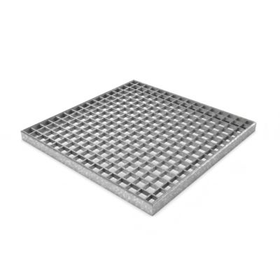 Grille en acier galvanisé à chaud 25X5 Poids de grille en acier par mètre carré