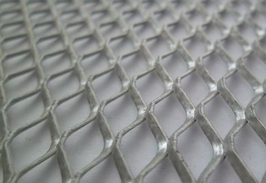 Treillis métallique déployé en acier inoxydable pour la construction