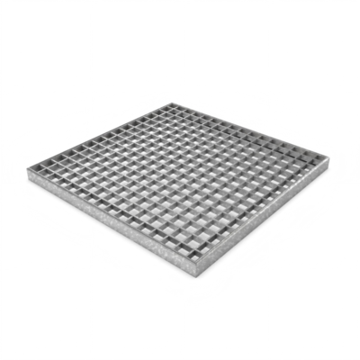 Grille en acier inoxydable pour plateforme, grille soudée sous pression