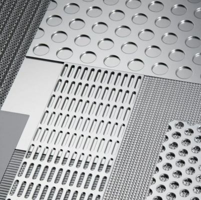 Aluminum Perforated Metal Mesh Plate with Various Hole Shapes Can Be Customized