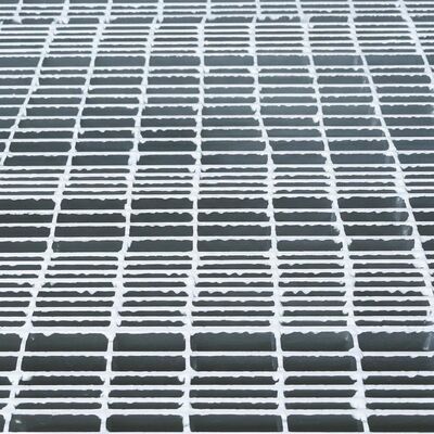 Grille en acier inoxydable robuste pour escaliers et passerelles d'inspection solides