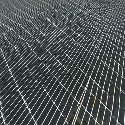 Grille en acier galvanisé à chaud pour revêtements de sol de plateformes industrielles