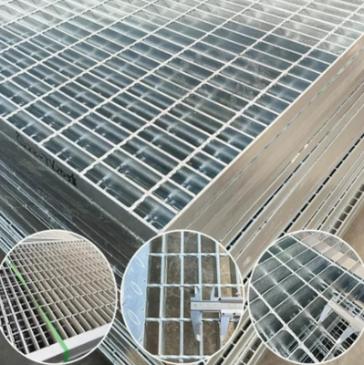10" X24" X1.25" grille résistante de barre d'acier antidérapante pour le plancher industriel