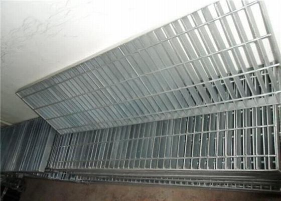 Couverture en acier de drain de grille de haute performance avec le cadre 25 x barre 5 de rapport