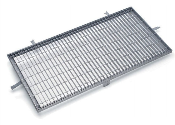 Incidence élevée en acier de maille de rectangle/place de couverture de drain de grille de trottoirs