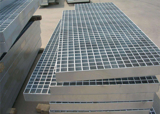 Plancher d'acier inoxydable râpant la grille d'acier galvanisée par barre simple d'incidence