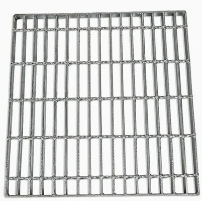 Poids de la grille de plancher de barres d'acier galvanisées DIP chaud à forte charge