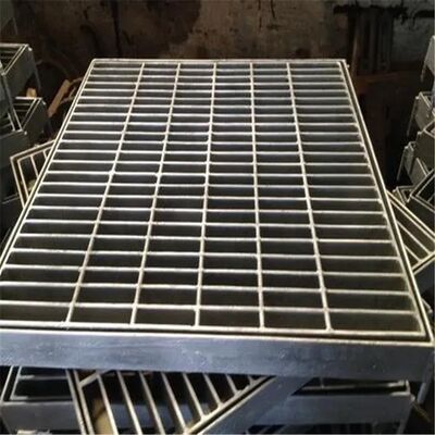 Grille en acier au carbone galvanisé à chaud - Grille en métal extérieur durable pour charges lourdes