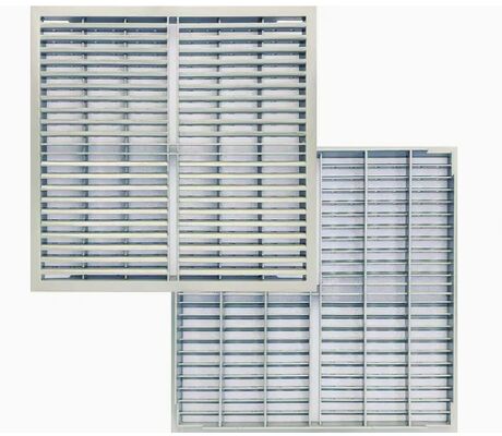 30 x 3 mm grille en acier galvanisé à chaud pour plates-formes industrielles et drainage