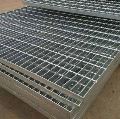 Grille en acier galvanisé à chaud à haute résistance aux glissements pour les chemins de marche industriels