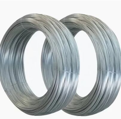 Fil de ligature en fer galvanisé résistant à la corrosion de 0,7 mm et 25 kg/rouleau pour clôtures et construction